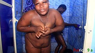 BBW Patricia's Hardcore Shower Sex with Softkind