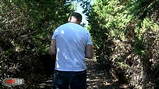 Gypsy witch predicts future with cock in ass.