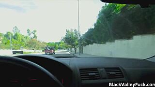 Wow! Ebony Teen 18+ Picked Up and Fucked Hard on Leaked POV Sex Tape!