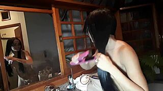 Alice Lemes Prepares For Her Scene With Natural Tits And Big Ass For Hardbrazil By Binho Ted