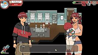 Wow, Spooky Milk Life Hentai! Nerdy Girl Jerks in Public Library!