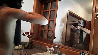 Alice Lemes Prepares For Her Scene With Natural Tits And Big Ass For Hardbrazil By Binho Ted