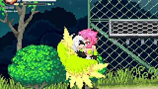 2b experiences ryona in this anime scene