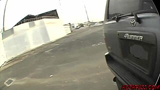 Soma walks the streets of la naked and gives a pov bj