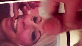 cum tribute for lovely slut maria with masturbation