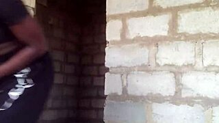 crazybitch does strip tease until trousers drop revealing gstring