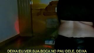 Portuguese Subtitles: Husband Records Wife Sucking 18-Year-Old Guy
