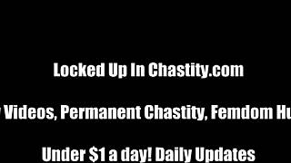 i hope you stay soft in your chastity device during this teasing session.