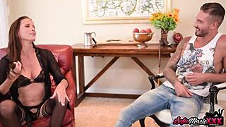 Mischievous Milf Sofie Marie Says, Watch Me Cuckold My Husband with This Stranger!