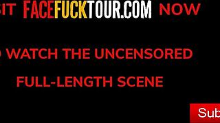 yo, check these tiny 18+ latina sluts throat-deep in a wild threesome