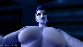 Succubus3D Futa with Huge Cock Dominates in Hardcore Action