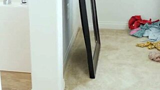 Slutty teen 18+ rides hard and sucks cock in wild POV