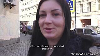 Tricky Agent Alice C In Erotic Film With Cumshot