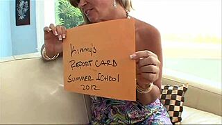 The aunt calls her granddaughter