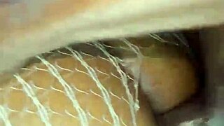 Guy with Monster Cock Fucks Bent Over Pussy