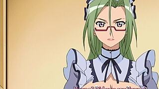 Perfect vampires seduce with big tits in anime