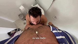 Bearded mommy delivers intense blowjobs now!
