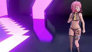 Strip Tease MMD Yoasobi - Idol Dances And Teases!