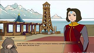 i explore korra's oppai in four element trainer