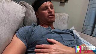 Foot Massage Turns Into Hardcore Big Cock Action with Kendrick Thomas and James Keresford