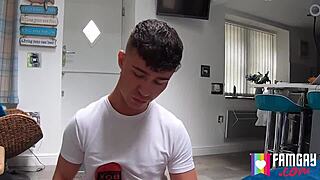 Foot Massage Turns Into Hardcore Big Cock Action with Kendrick Thomas and James Keresford