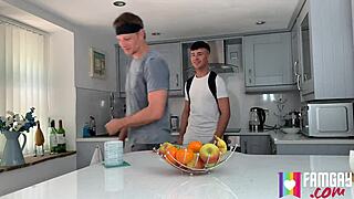 Foot Massage Turns Into Hardcore Big Cock Action with Kendrick Thomas and James Keresford