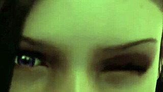 Yennefer's Big Tits and Ass in 3D Witcher Sex Scene