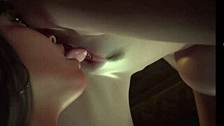 Ebony milf and blonde teen in interracial anal threesome