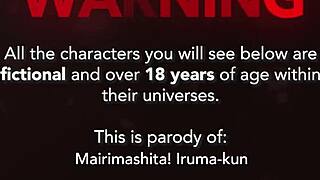 Iruma bangs Clara in wild hentai doggystyle action