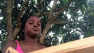 crazybitch loves to unbox packaged infront of strangerss