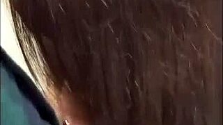 hey, college couple banging in the toilet after a hot blowjob session.