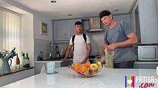 Foot Massage Turns Into Hardcore Big Cock Action with Kendrick Thomas and James Keresford