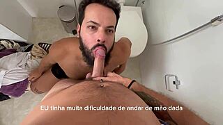 Bearded mommy delivers intense blowjobs now!