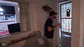 Blindfolded Wife Fucks Husband's Friend