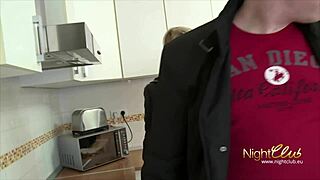 Blonde Milf In Boots Blows Thick Cock With Intense Passion