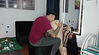 Colombian Slut Shakes Ass During Hot Fuck!