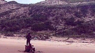 fucking beautiful latina on beach, everyone watching