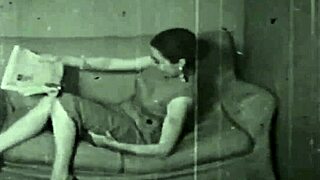 Retro Blowjob Striptease