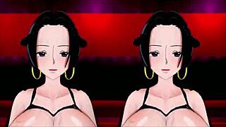 Boa Hancock cheats on Luffy in a motel room with a big cock