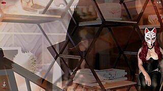 Ms. Denvers Dancing Wild at 40 in Nightclub Hentai Cartoon Game Scene