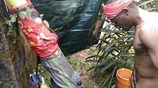 Slut slave endures monster cock in dirty bdsm anime scene