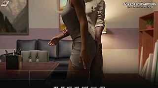 Ebony Milf Teacher Caught Fucking