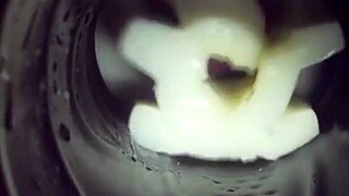 Exploring deep inside my fleshlight with a messy creampie