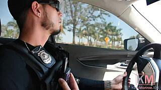 Kelsi Monroe Runs From Police For Pov Fuck