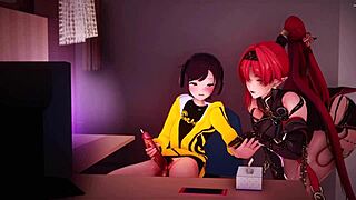 Bad Boy Gets A Lesson In With Handjobs And Cowgirl Position