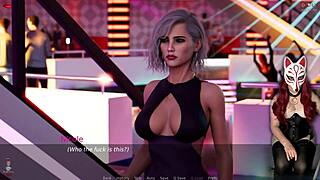 Ms. Denvers Dancing Wild at 40 in Nightclub Hentai Cartoon Game Scene