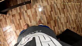 Step mother aids viagra erection with hot method