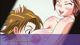 my neighbor getting handjob from wife hana in ntr game cheating