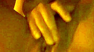 horny petite slut masturbates and cums hard