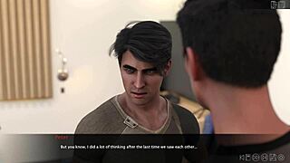 Peter's First Gay Experience in Summer Vacation! Cum with Him!